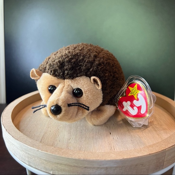 RARE TY Beanie Babies Prickles with Errors - Picture 1 of 6